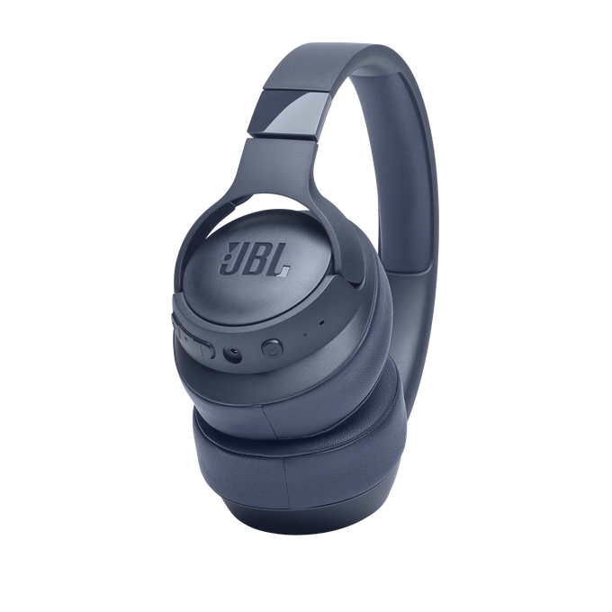 JBL Tune 710BT - Blue - Wireless Over-Ear Headphones - Detailshot 1 image number null